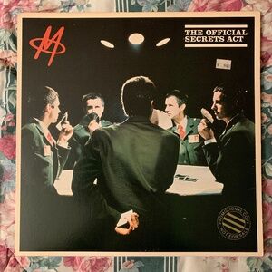 M "The Official Secrets Act" promo LP 1980 (Robin Scott)